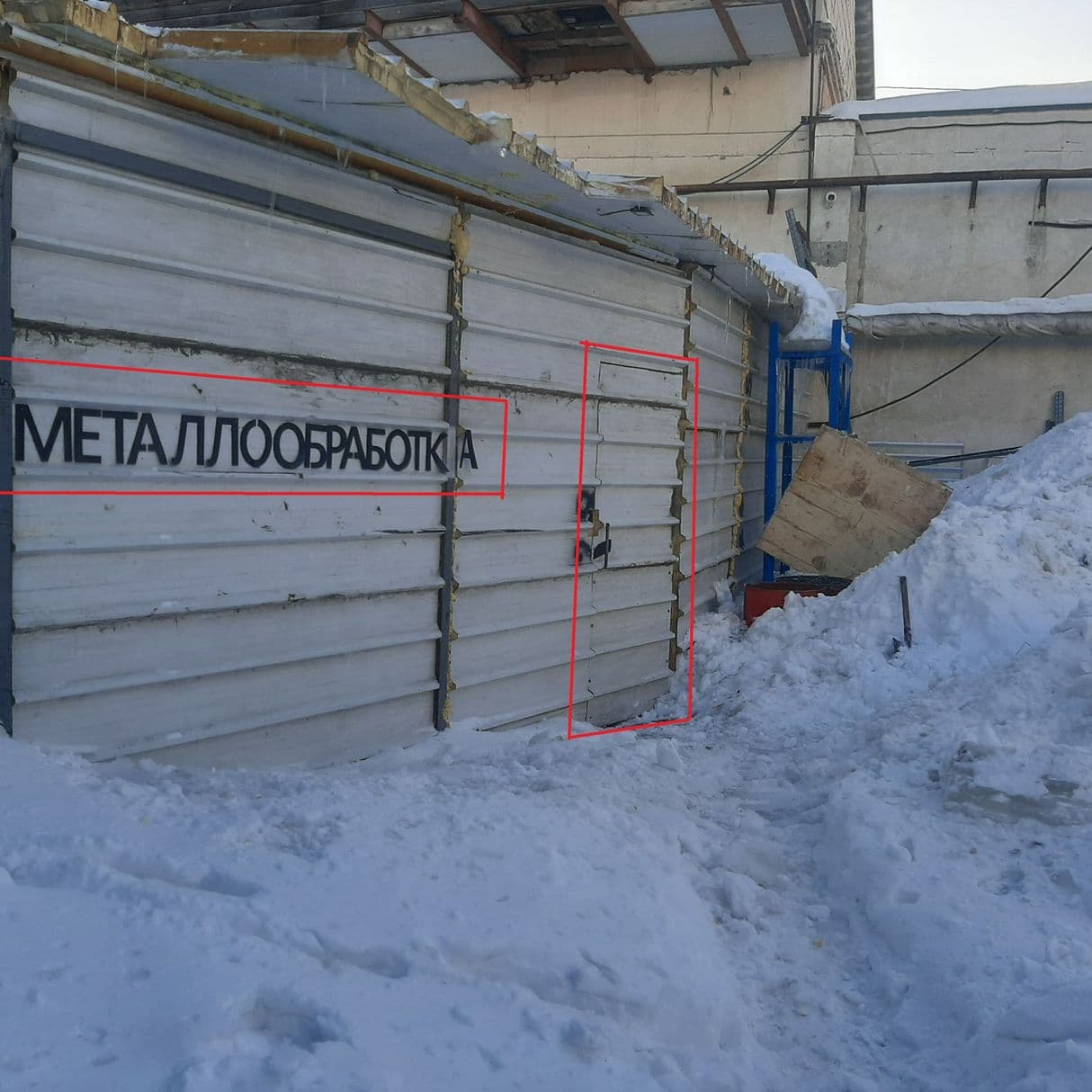 Фото маршрута к мастерской: вход в мастерскую